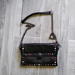 Okpta black crossbody purse handbag